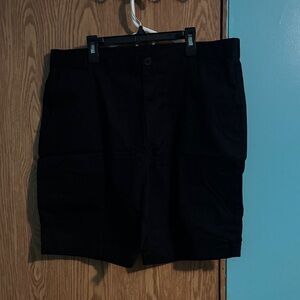 Calibre Men's Black Flat Front Shorts
